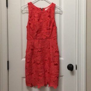 Astr XS lace crochet shift dress worn once